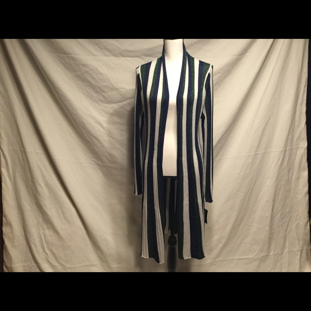 Long Duster Sweater Size M